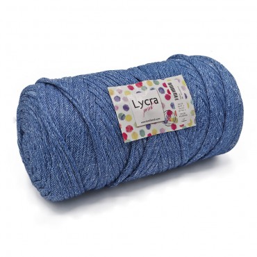 Ribbon for crochet bags Lycra Shaded Jeans | Tessiland