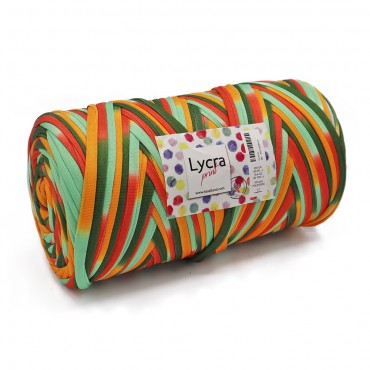 Fettuccia per borse a uncinetto Lycra Sfumata Sunrise | Tessiland