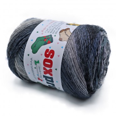 Filato per calze sfumato Soxpro Allegro Gr 100 | Tessiland
