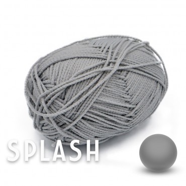 Filato elasticizzato per costumi da bagno Splash Argento gr 50 | Tessiland