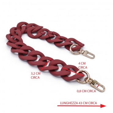 Manico Resina Roma Amaranto