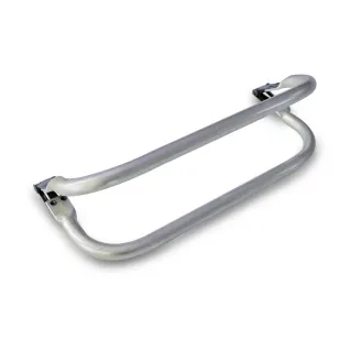 Fermeture à ressort en arc rectangulaire pour pochette et sacs clic clac Argento