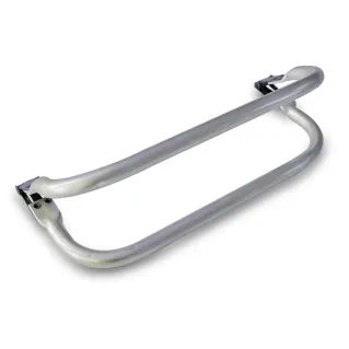 Cierre de muelle arco rectangular para clutch y bolsas clic clac Argento