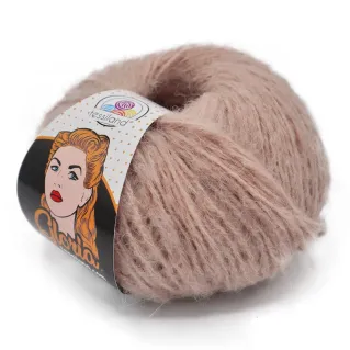 Gloria mélange alpaga pelote 50g Cipria