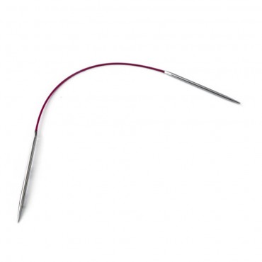 Ferri Circoli Corti cavo fisso KnitPro Nova 2,5 cm25