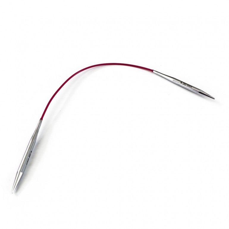 Ferri Circoli Corti cavo fisso KnitPro Nova 4.5 cm25