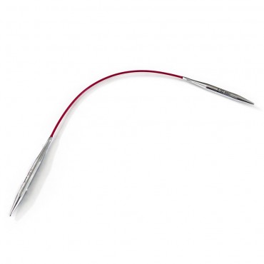 Ferri Circolari 5mm Corti cavo fisso Knit Pro Nova cm25