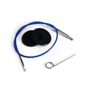 Cavetto per ferri circolari colorato Knit Pro con accessori