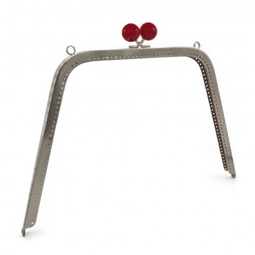 Clic clac Megaclip Silver Burgundy