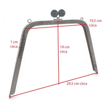 Clic clac Megaclip Argent Gris