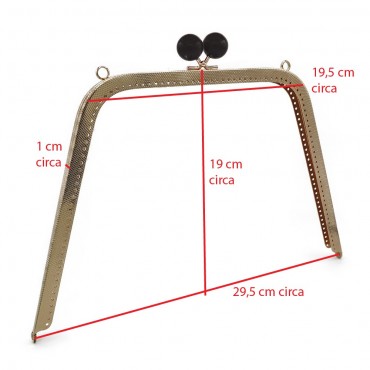 Clic clac Megaclip Oro Nero