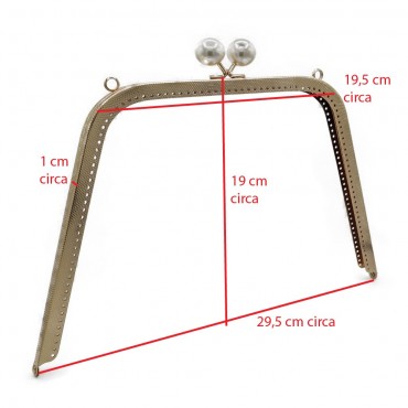 Clic clac Megaclip Oro Panna