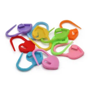 Heart Stitch Markers 23 mm Pack of 10 | Tessiland