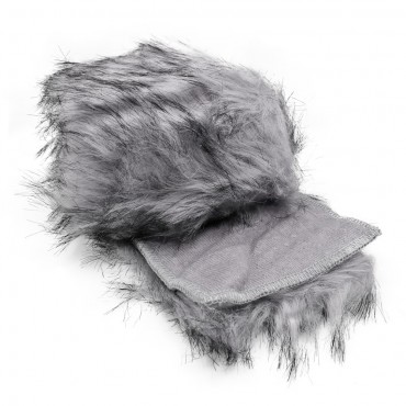 Pelliccia Ecologica sfumata Perla