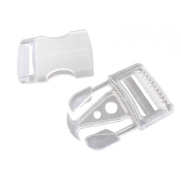 Hebilla nailon Transparente