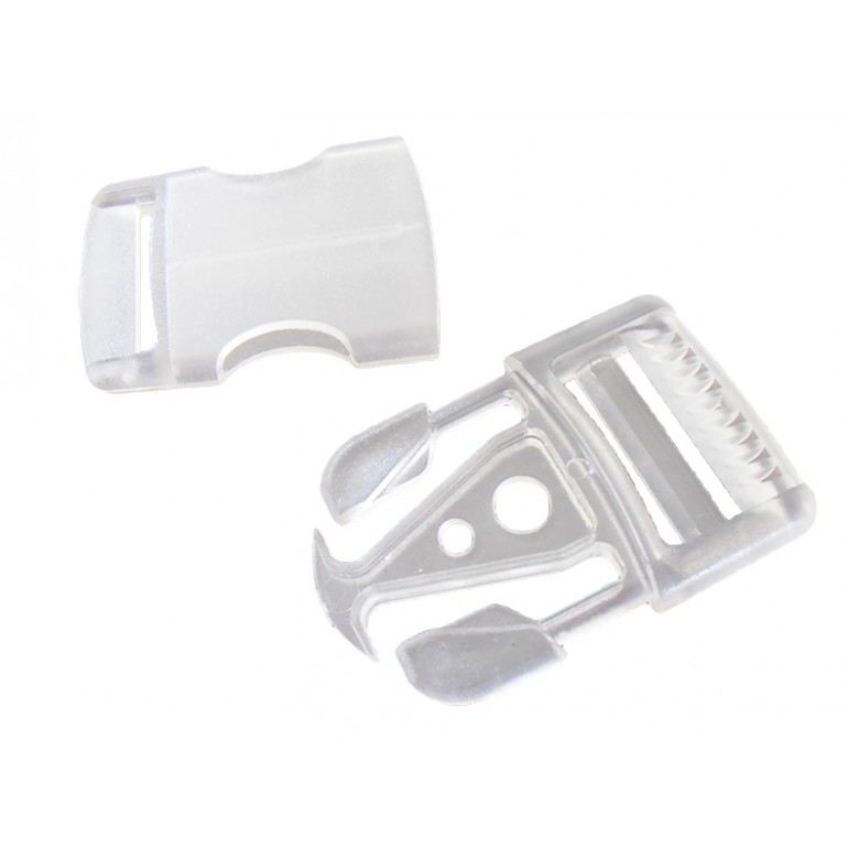 Hebilla nailon Transparente