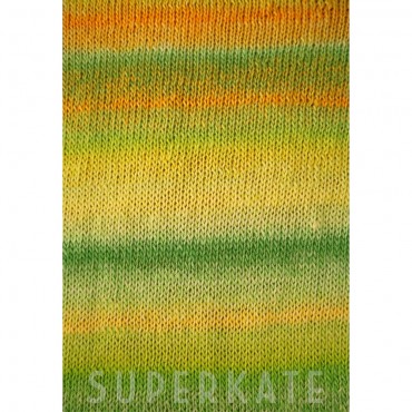 Pura lana sfumata Superwash Superkate Ananas 100 g | Tessiland