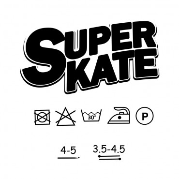 Madeja de lana pura difuminada Superwash Superkate Piña 100 gramos | Tessiland