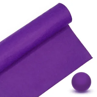 Fieltro 100% poliéster 30x40cm para decoraciones y manualidades Viola