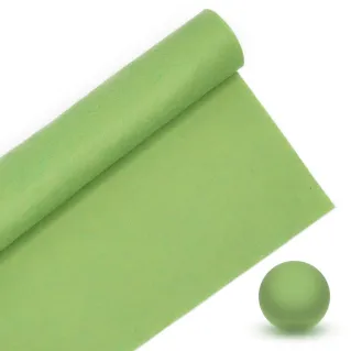Felt 100% polyester 30x40cm for decorations and DIY Verde menta