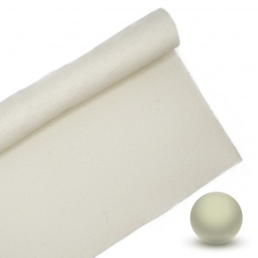 Pannolenci 100% poliestere 30x40cm per decorazioni e fai da te Panna