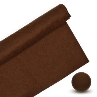 Felt 100% polyester 30x40cm for decorations and DIY Brown