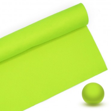 Pannolenci 100% poliestere 30x40cm per decorazioni e fai da te Giallo neon