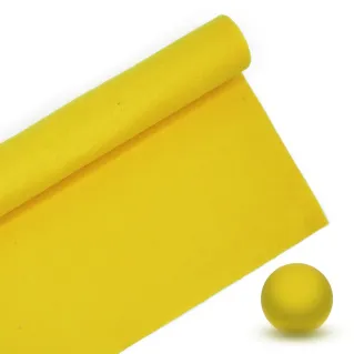 Felt 100% polyester 30x40cm for decorations and DIY Yellow
