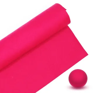 Fieltro 100% poliéster 30x40cm para decoraciones y manualidades Fucsia