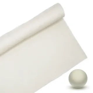 Felt 100% polyester 30x40cm for decorations and DIY Crema