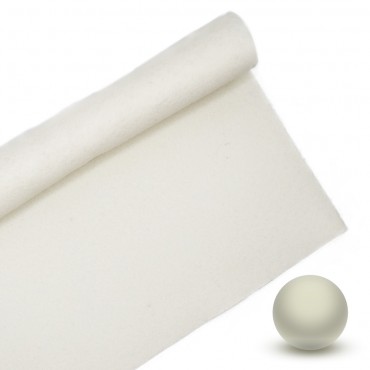 Pannolenci 100% poliestere 30x40cm per decorazioni e fai da te Crema