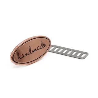 Plaques Handmade ovales avec ailettes 40 mm | Tessiland