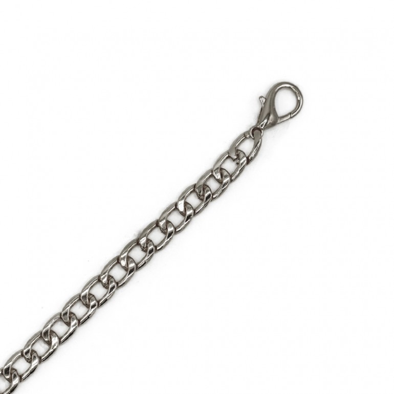 Classic Silver Chain Strap for Crochet Bags and Clutches | Tessiland