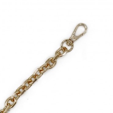 Tracolla per pochette Glamour in metallo a catena Oro