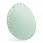 Fondo rotondo cm 23 per borse a uncinetto in ecopelle Tiffany | Tessiland