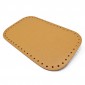 Fond en éco-cuir 28x18 avec Angle Arrondi Beige| Tessiland