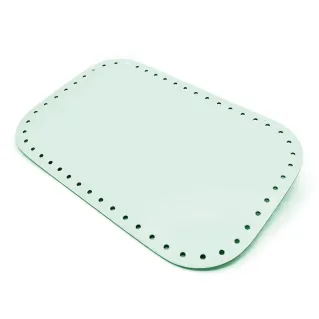 Fond de sac rectangulaire 28X18 en simili cuir fabriqué en Italie Tiffany