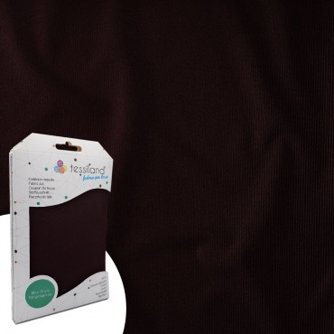 Fodera Ottoman in puro cotone per borse e cuscini Bordeaux scuro