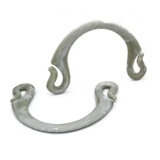 Pipoca Handles in Marble Effect Resin for Bags Perla