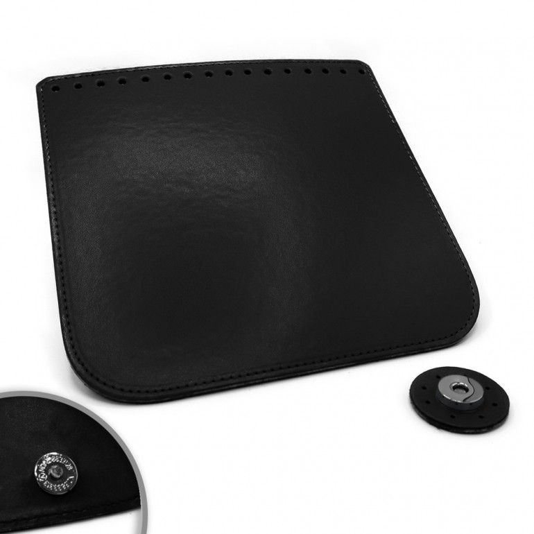 Patta World in ecopelle con chiusura magnetica made in Italy