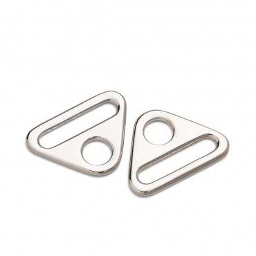 Silver Triangular Rings 25mm | Tessiland