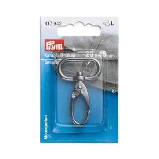 Prym Snap Hook with Spring Opening for Bags and Accessories Canna di fucile