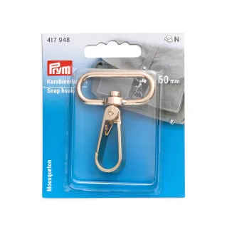 Prym Snap Hook with Spring Opening for Bags and Accessories Oro