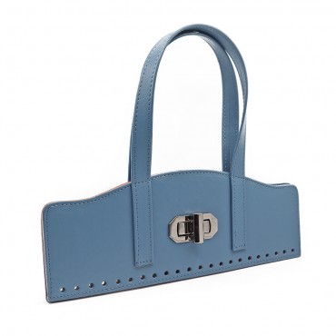 Set borsa Vintage in ecopelle con girello e manici su patella Avio