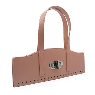 Ensemble Vintage en simili cuir avec fermoir à tourniquet et poignées Cipria