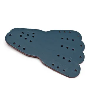 Eco leather Ring Holders for Bags Made in Italy 4pcs Navy