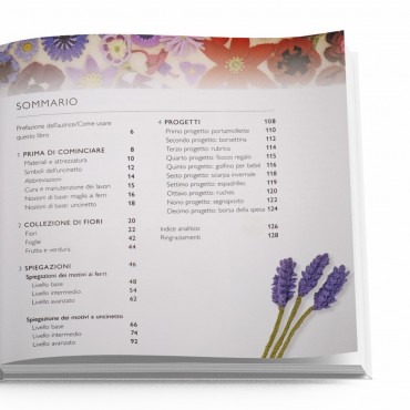 Libro 100 Fiori a Maglia