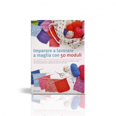 Libro Imparare a lavorare a maglia con 50 moduli