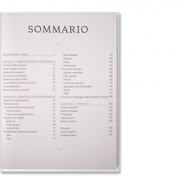 Libro Tessitura con il telaio a cornice