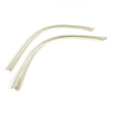 Crochet Handles for Bag in Eco-Leather Wave Tessiland Cream